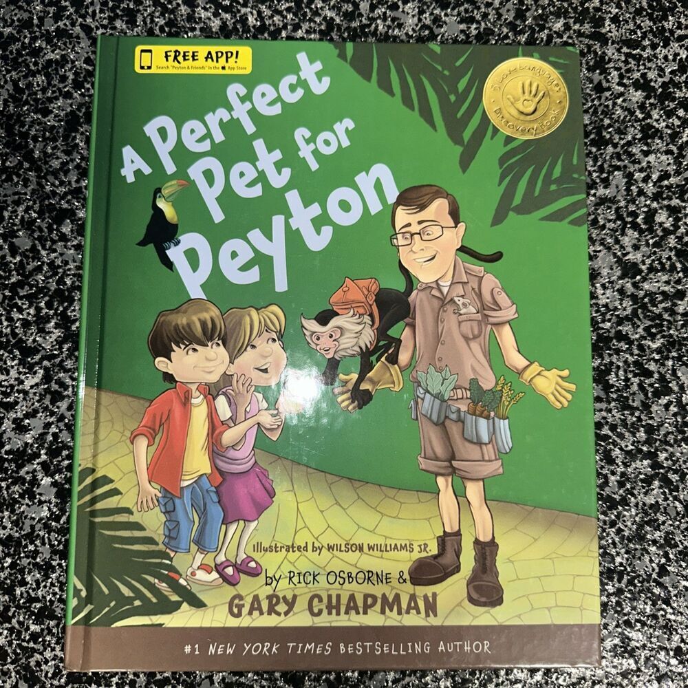 A Perfect Pet for Peyton Gary Chapman Book Children’s Toy Love Language Kids